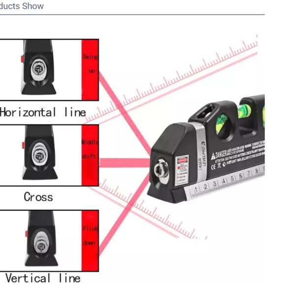 High Quality Infrared laser level measuring level Laser03 multi-function 1 Kit - Picture 9 of 11